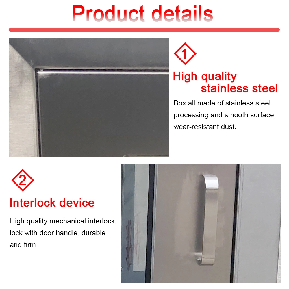 GMP Factory Cleanroom Static and Dynamic Pass Box