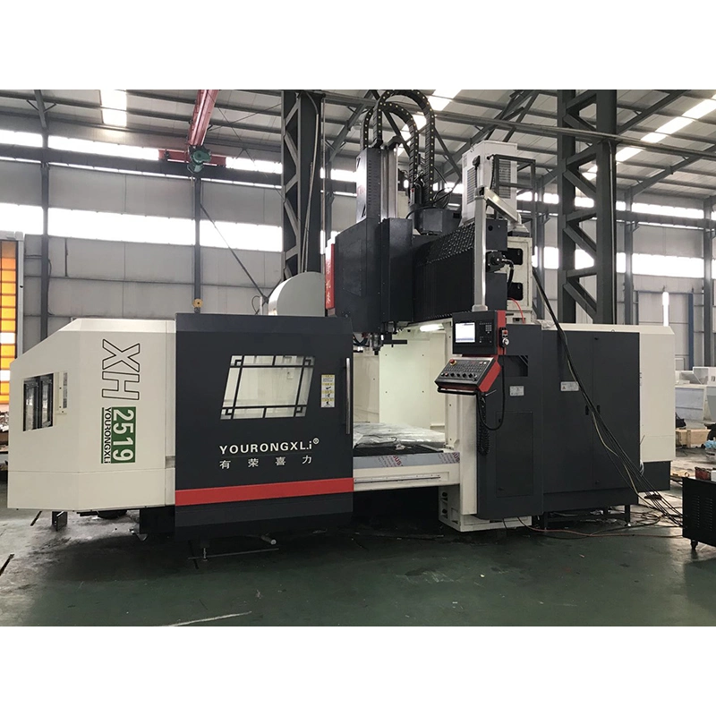 High Precision Grating Ruler Position Detection CNC Gantry Machining Center