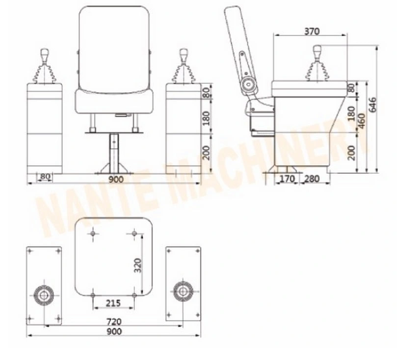 Ntc Model Crane Cabin for Overhead Crane Control Mainly Used in Motor Starting, Speed