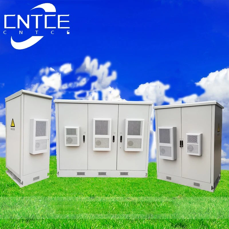 Outdoor Telecom Street Cabinet Units Outdoor Electrical Enclosure Battery and Equipment Storage Cabinets NEMA Rated Customized