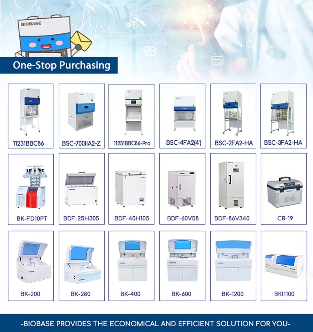 Biobase New Certified Biological Safety Cabinet Type for Lab