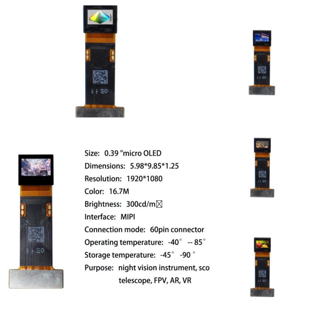 Manufacturers Sell 0.39 Inch 2K LCD Industrial Control Panel Solutions