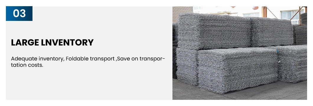 Gezhige 60X80 mm Stone Gabion Box Manufacturers 3.0-4.0mm Selvedge Wire Thickness Industries Galvanized PVC Coated Gabion China Hexagonal Woven Gabions Box