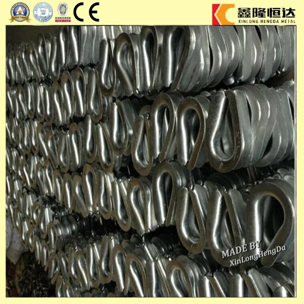 Stamping Stainless Steel Us Type G411 Wire Rope Thimble