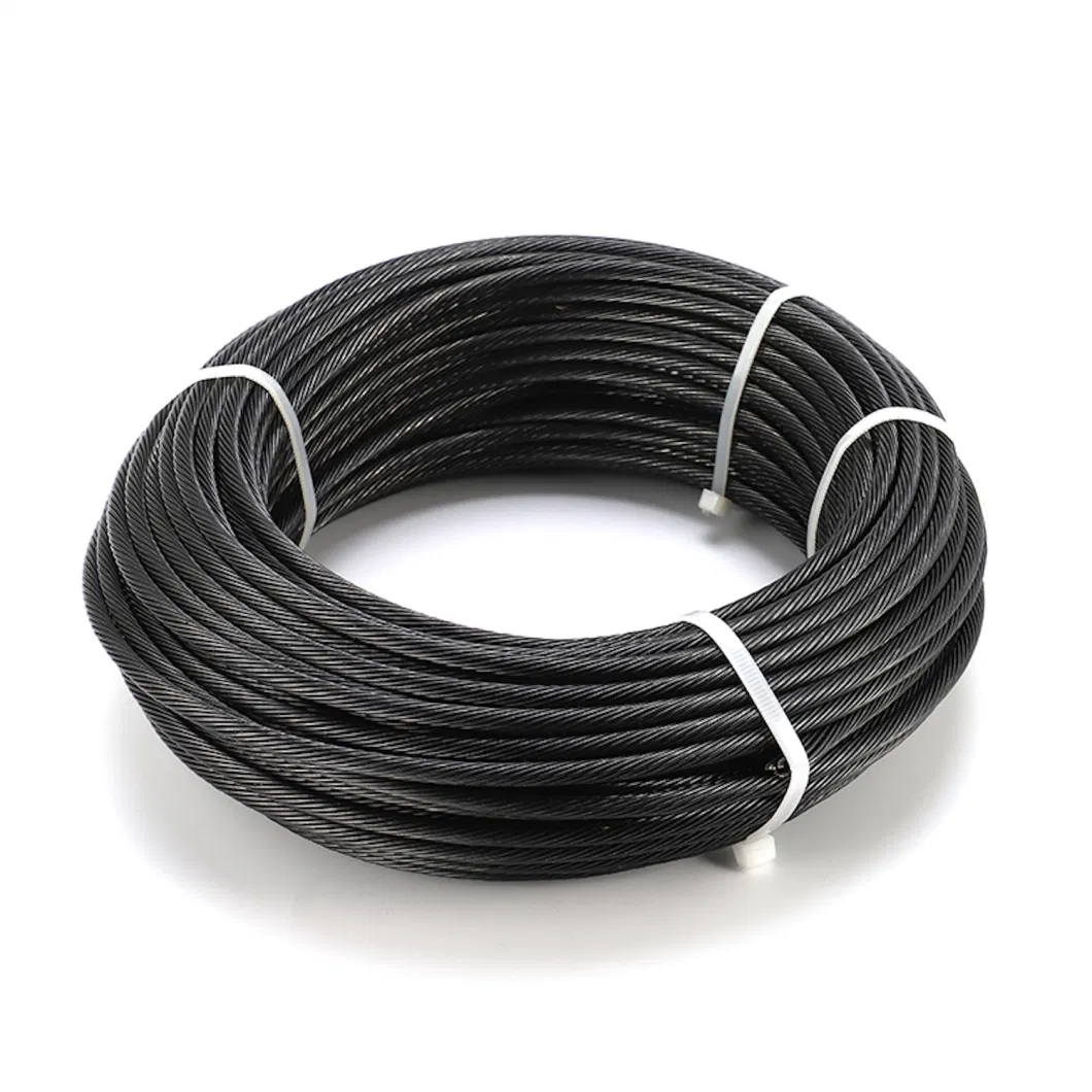 Stainless Steel Cable Railing System Wire Rope Black Oxide