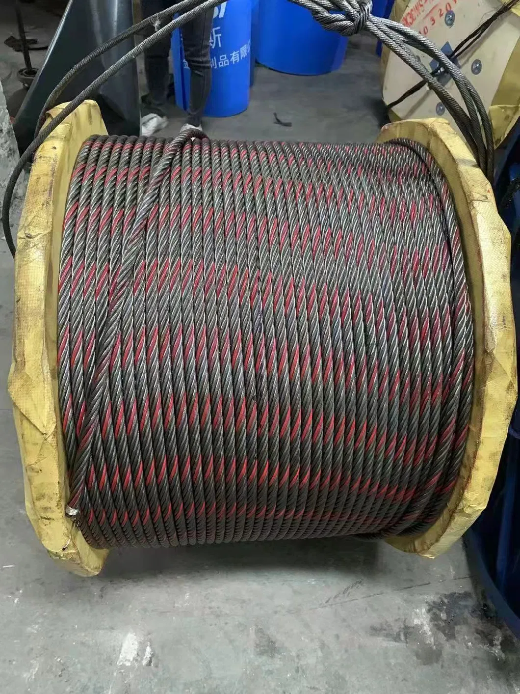 8*19s+Iwr Braided Ungalvanized Steel Cable Galvanized Steel Wire Rope