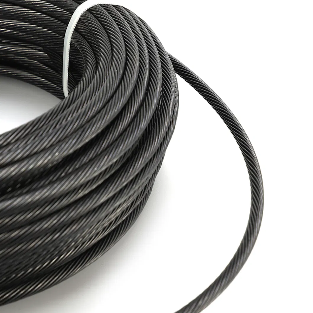 Stainless Steel Wire Rope Dealing with Black Oxide