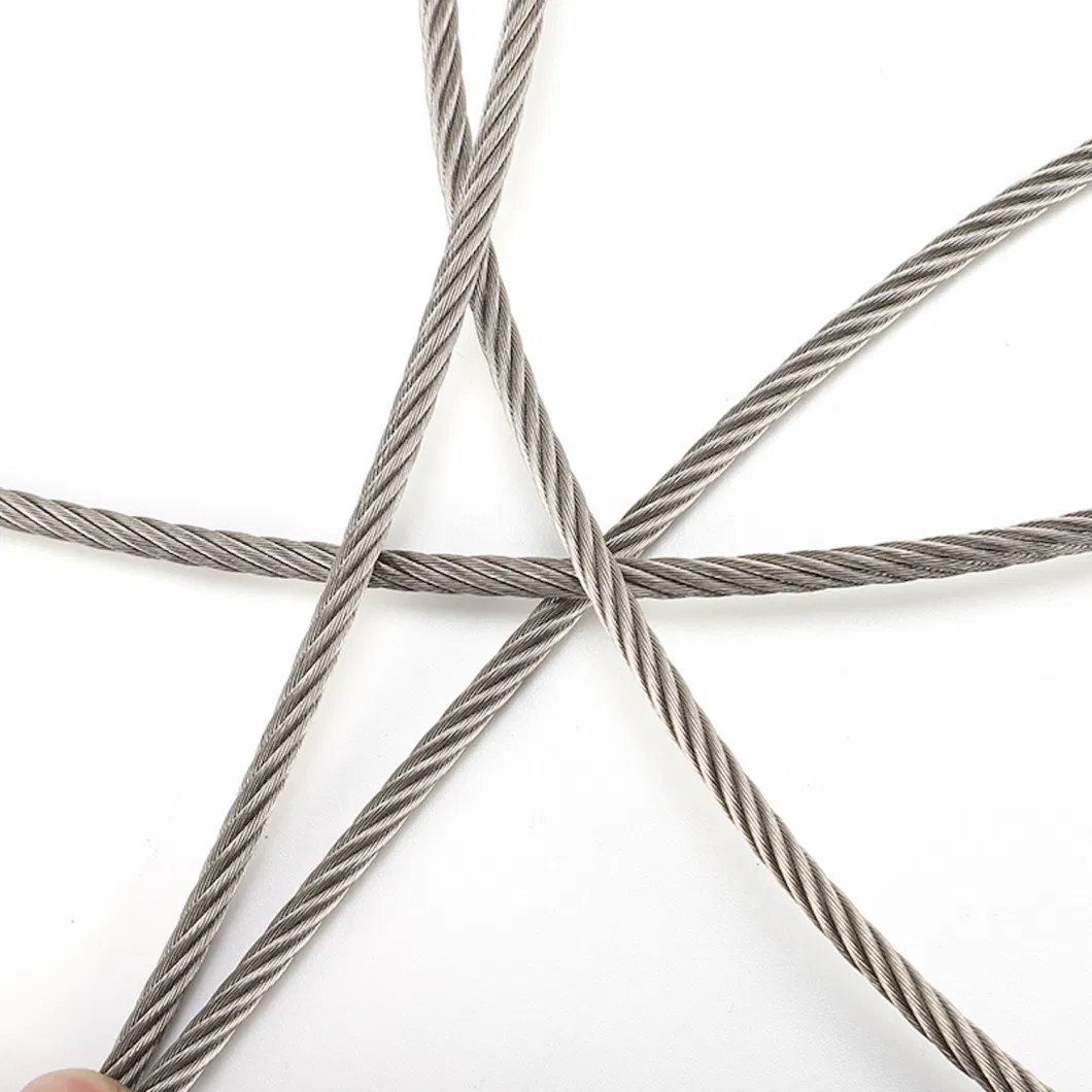 Stainless Steel Wire Rope Pressed with Sling Hardware