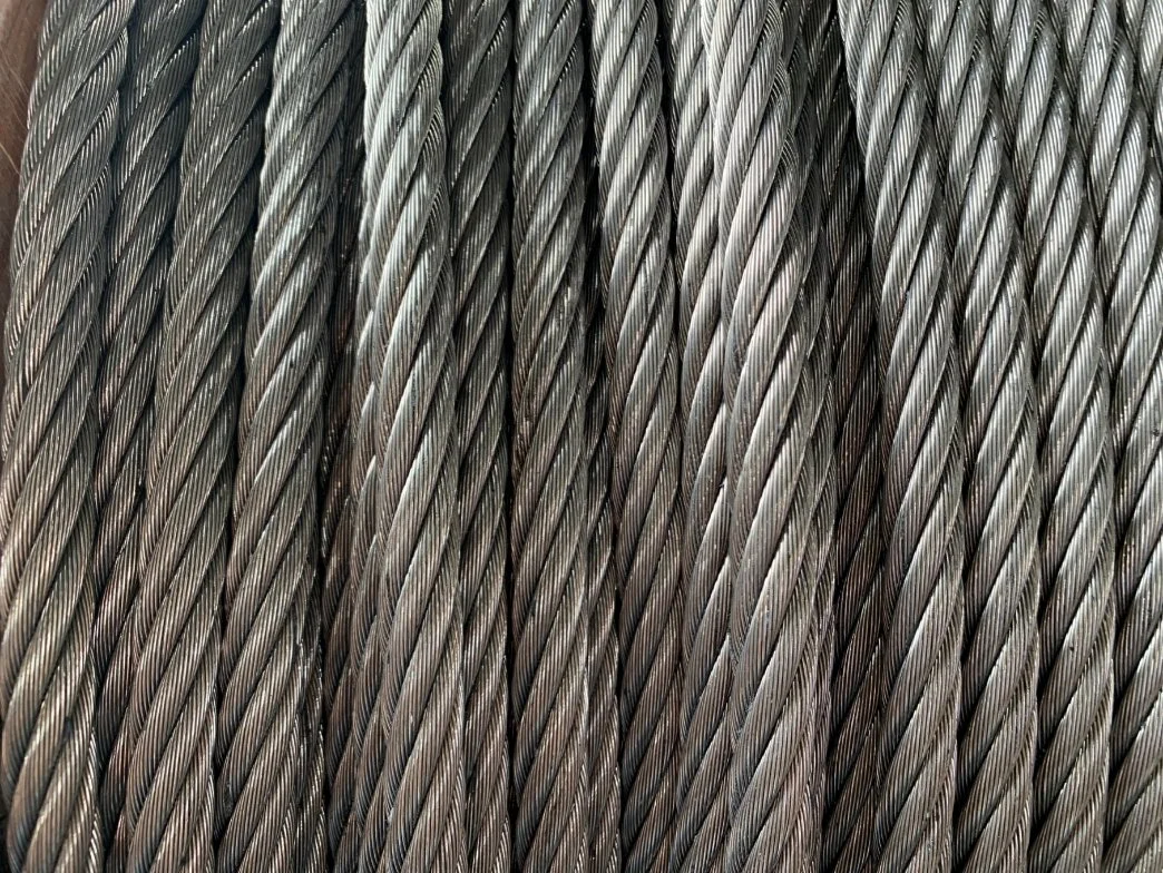 6X36sw Independent Wire Rope Core Ungalvanized Steel Wire Rope