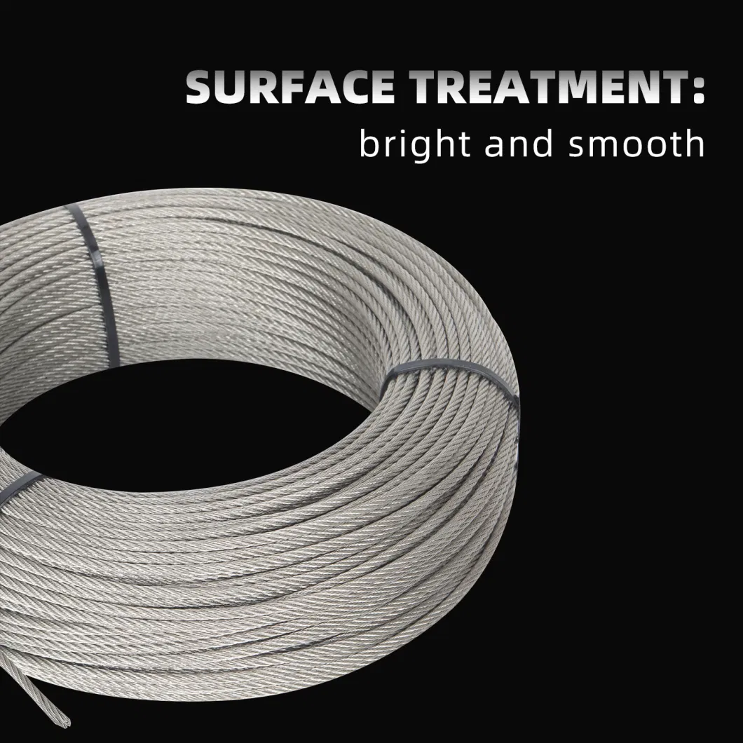 Steel Cable Carbon Coated Galvanized Stainless Steel Wire Rope