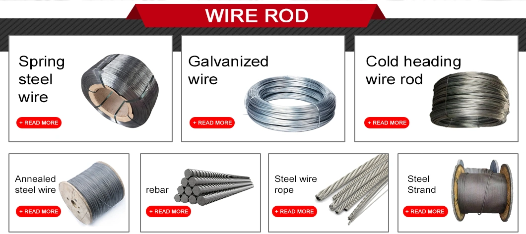 China Supplier Manufacture Steel Wire Rope 8 mm Gi Wire Rope