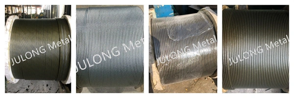 Six by Twelve Plus Seven Fiber Core Steel Wire Rope