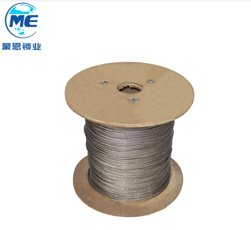 306/304/316 Stainless, Galvanized Steel Wire Rope Sling for Crane Cheap Price of Steel Wire Rope