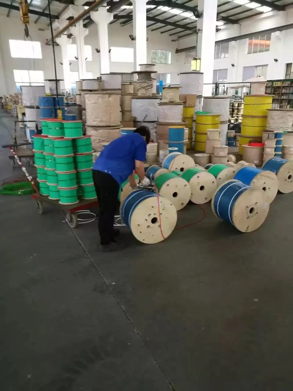 AISI 304 7*7 Stainless Steel Wire Rope Fiber Core