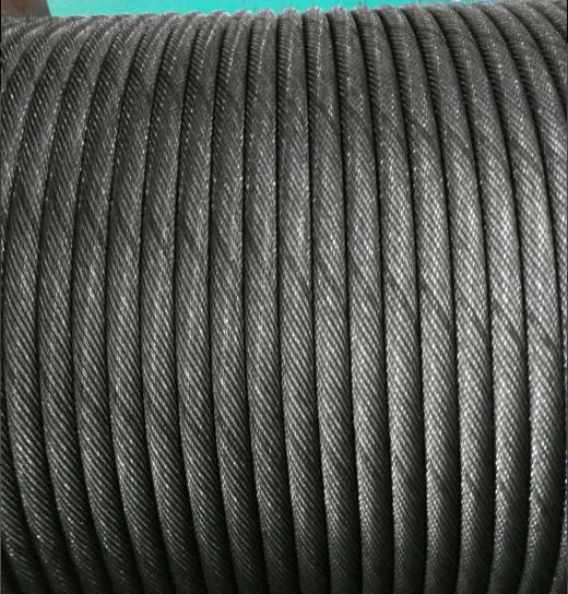 Galvanized or Ungalvanized 35wxk7 Compacted Steel Wire Rope Ss