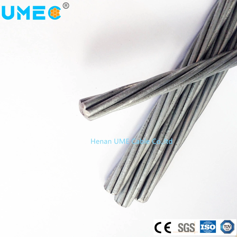 Electrical Gsw Cable Underground Heating Galvanized Steel Wire 7/4.0 19/1.6 Stainless Steel Wire Electrical Cable