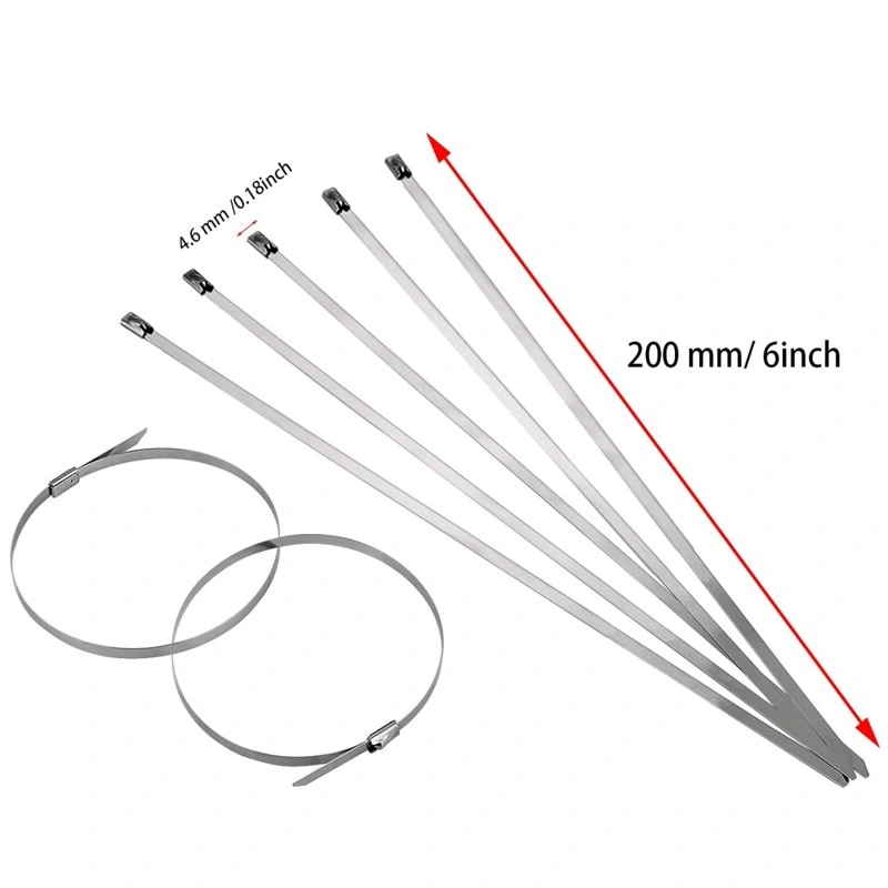 PVC Coated Metal Wire Ties Stainless Steel Cable Tie