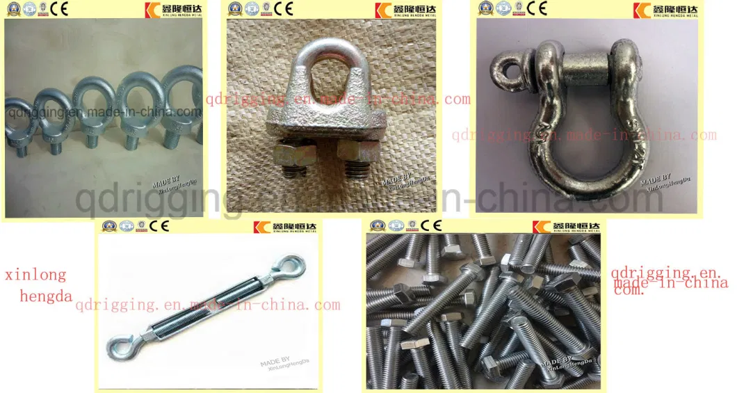 Galvanized Iron Steel Clamp for Wire Rope Clip