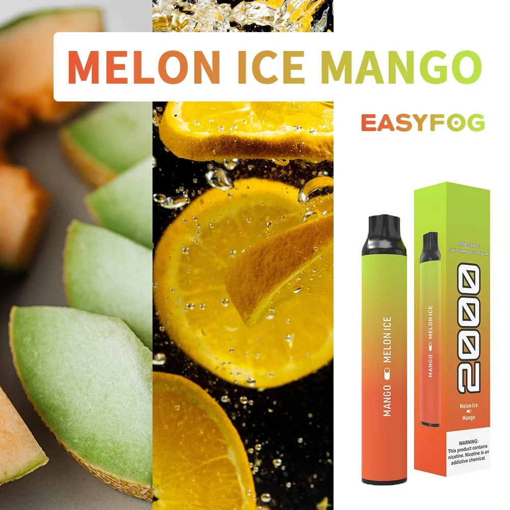 Two Flavor Mixed 5ml E-CIGS in Melon and Mango Ice Vape Pen