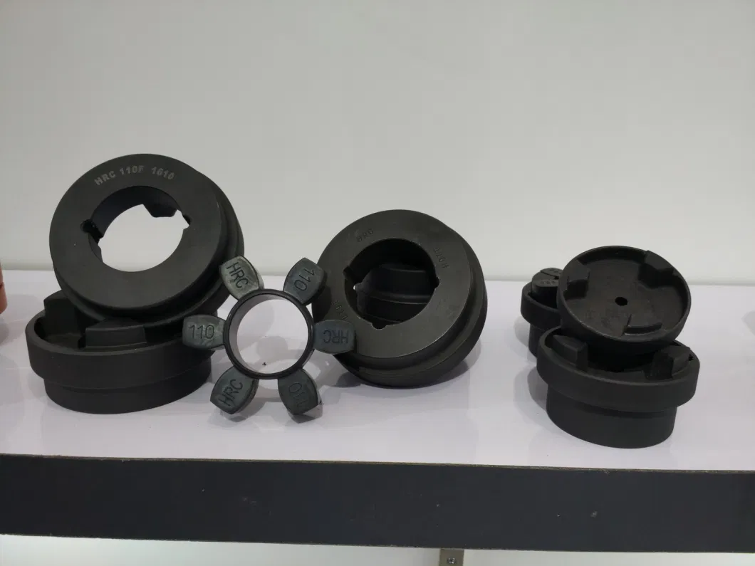 HRC Flexible Rubber Camlock Shaft Coupling Types of Spider Coupling