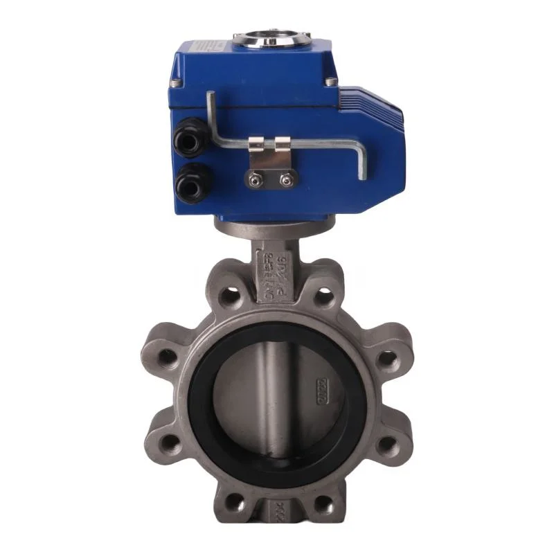 ANSI Lt Electric Lug Handle Wafer Butterfly Valve Motorized Valve Core Factory Direct Sales Factory-Wide Discount