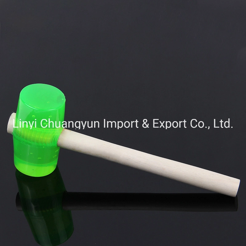 French Type Transparent Rubber Soft Mallet Hammer