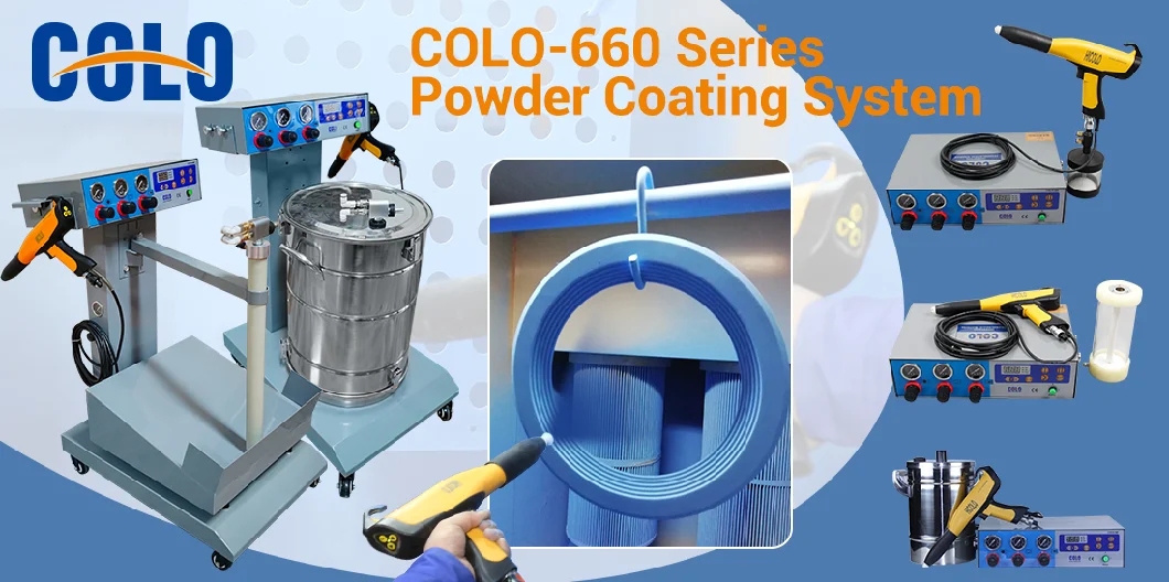 Colo-660 Electrostatic Powder Coating System