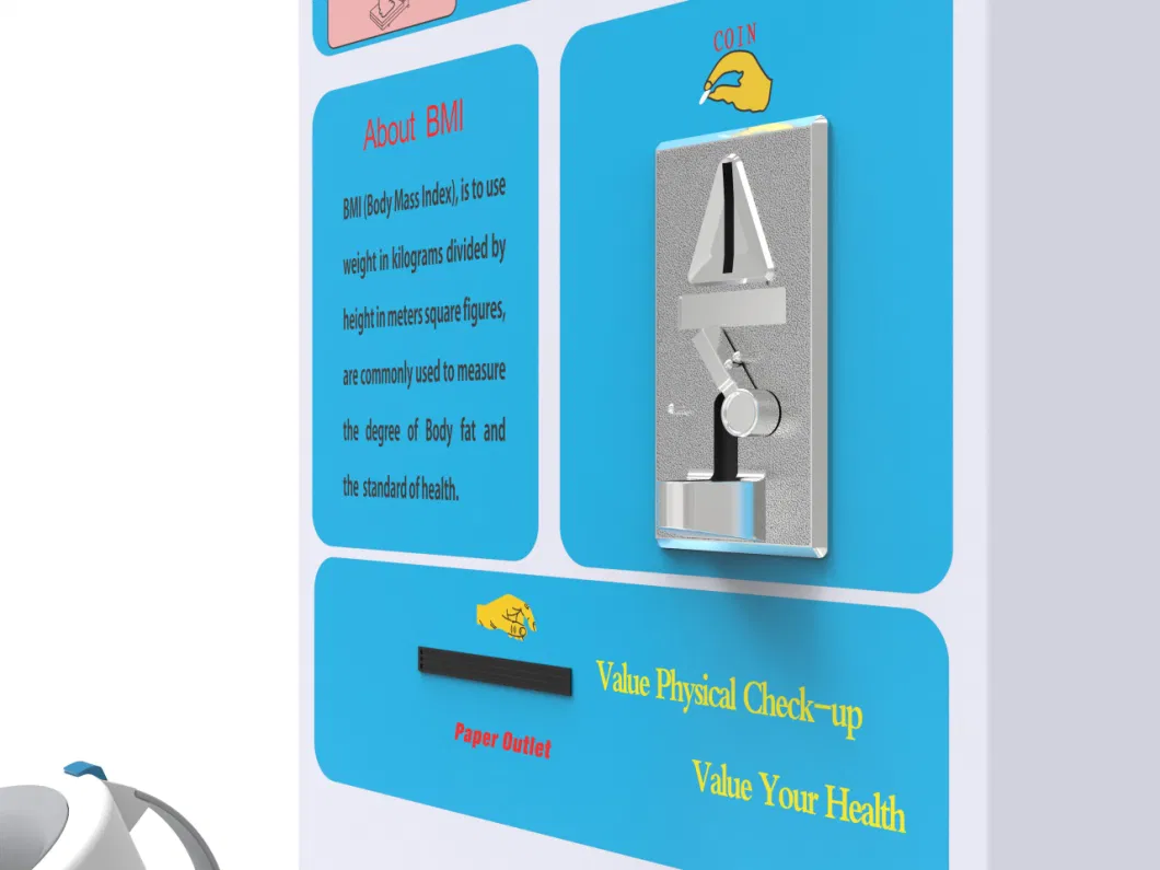 Hospital Customization Accepted Ultrasonic Voice Broadcast Height and Weight Machine