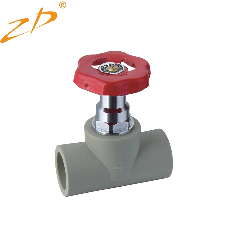 -40&deg; C -- +95&deg; C Working Temperature 1 Inch Chrome Plated Brass Stop Valve Core for PPR