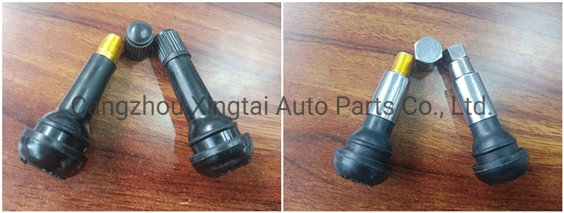 Alloy and Brass Tubeless Tire Valve Tr413 Tr414 Tr413c Tr414c Stem Rubber Snap-in Valve