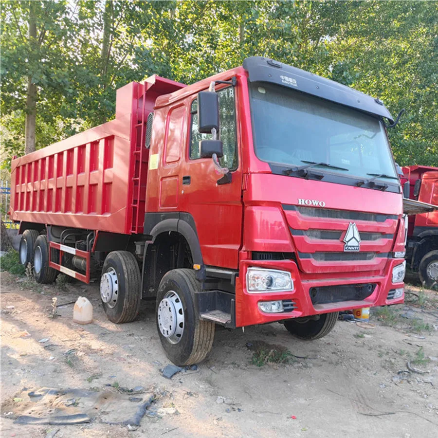 Used HOWO Dump Truck 8&times; 4 375HP Mining Transport Heavy Dump Tipper Trucks