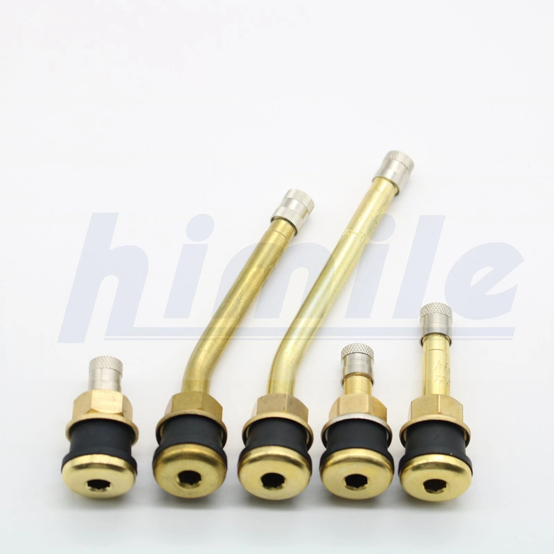 Himile Car Tyre Valve Tr575 Tubeless Metal Clamp-in Valves for Truck and Bus Rims Clamp-in Tyre Valves.