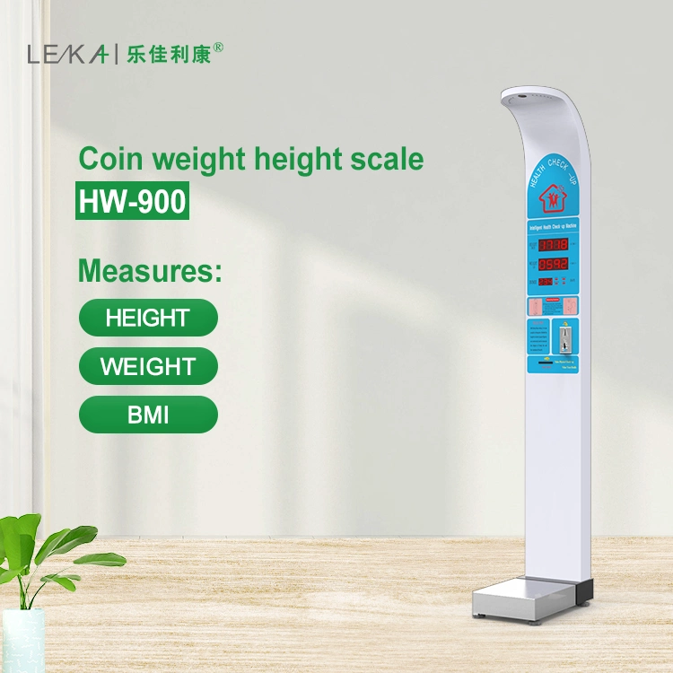 Hospital Customization Accepted Ultrasonic Voice Broadcast Height and Weight Machine