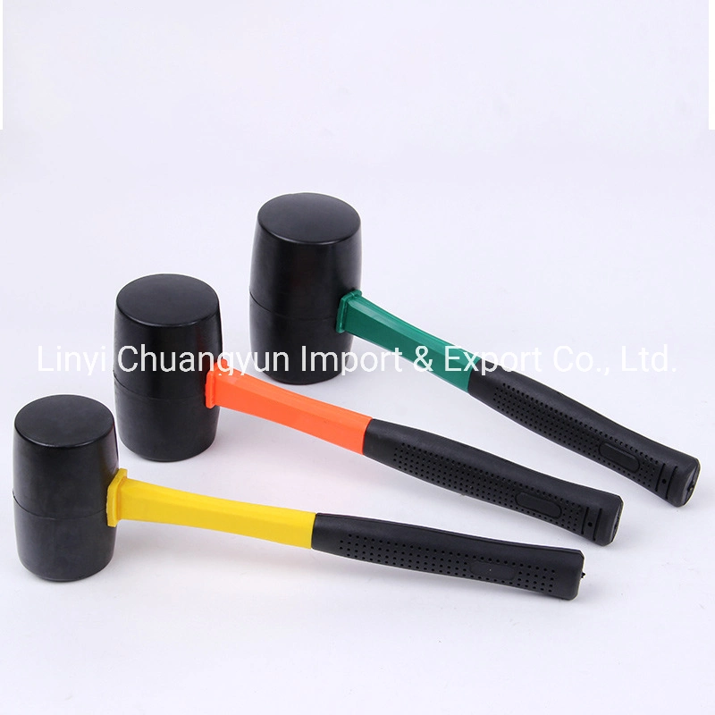 French Type Transparent Rubber Soft Mallet Hammer