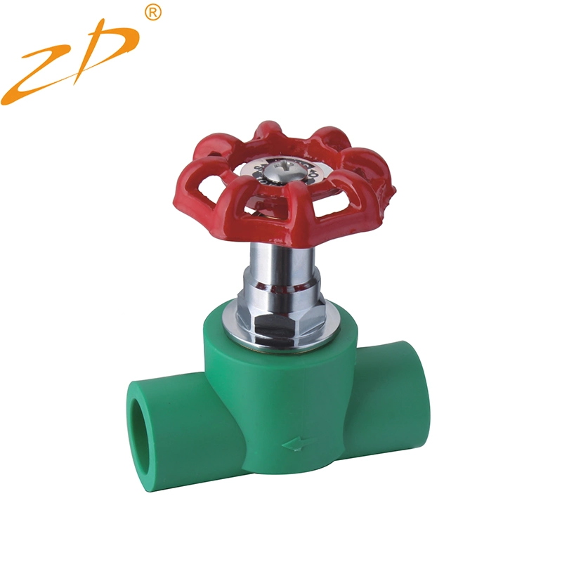 -40&deg; C -- +95&deg; C Working Temperature 1 Inch Chrome Plated Brass Stop Valve Core for PPR