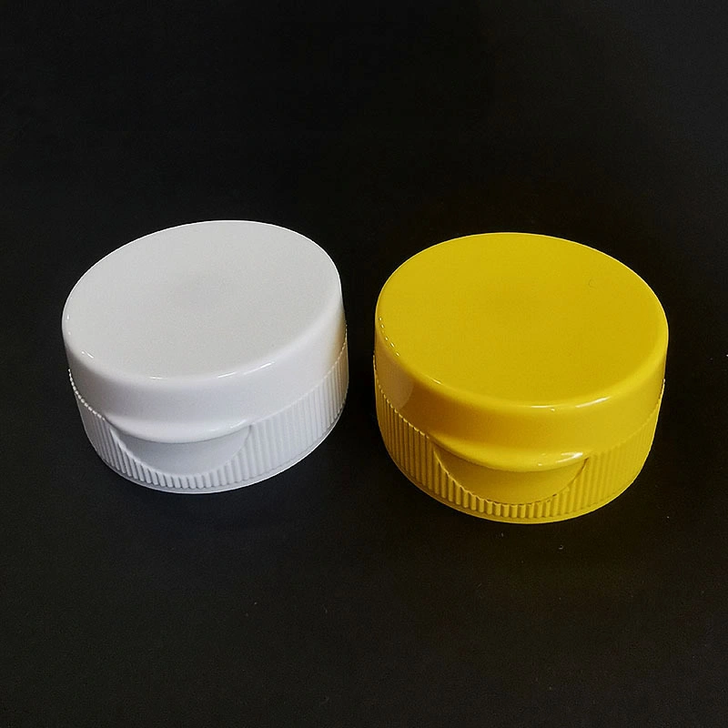 No Drip Food Grade 38/400 Flip Top Sport Bottle Cap, Plastic Dispensing Closure with One Way Valve