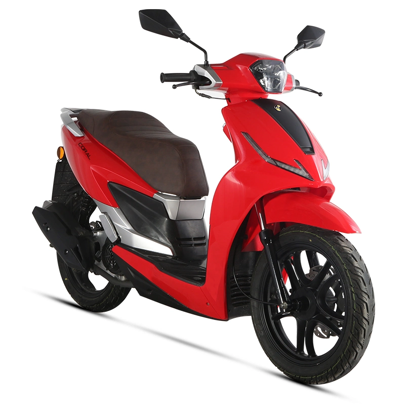 Scooters Gasoline Motorcycle High Power Cheap Gasoline Scooter Euro 5 4-Stroke New Own Design 16&prime; Tire 50cc 125cc 150cc 175cc