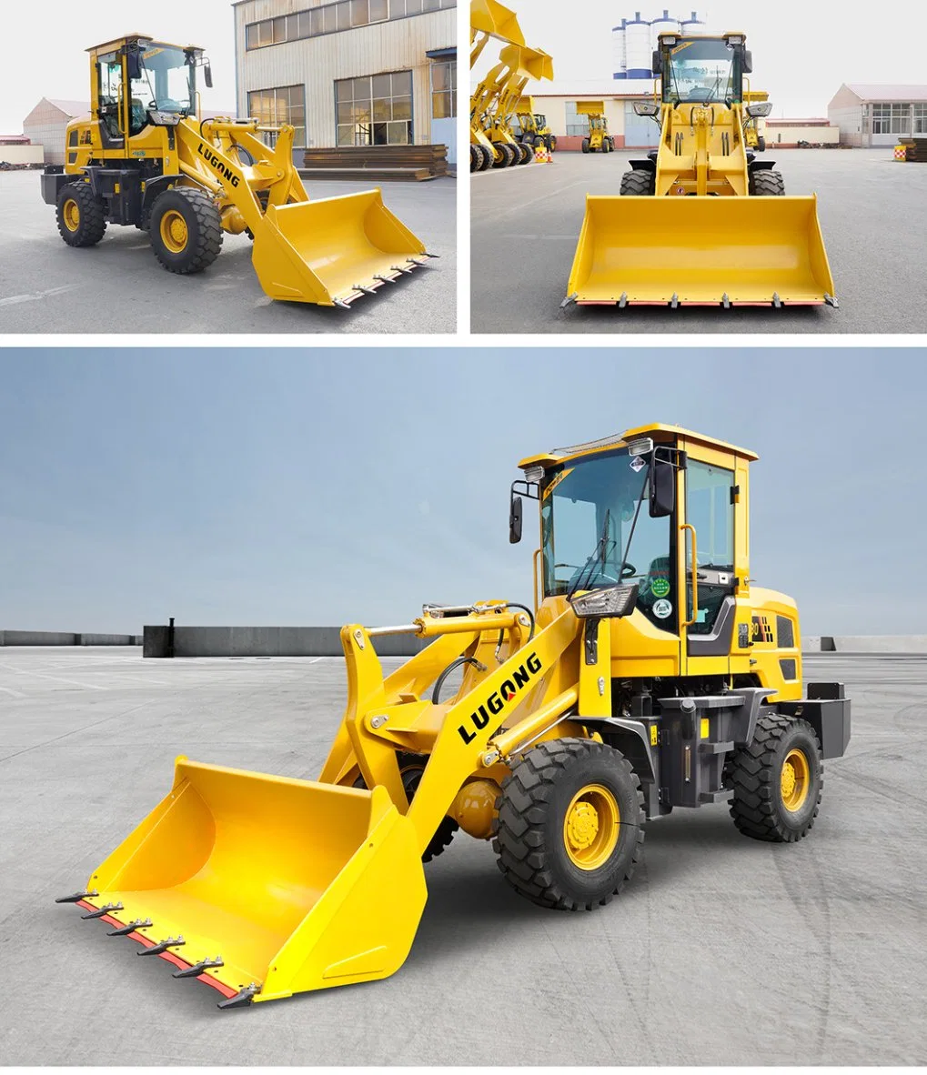 Lugong 65kw Loader T930 4WD Hyundai Wheel Loader