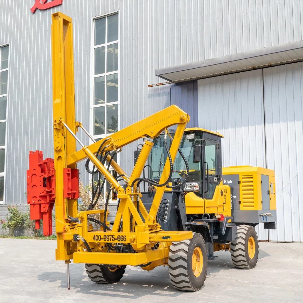 Hydraulic Hammer Pile Driver Screw Piles Machine