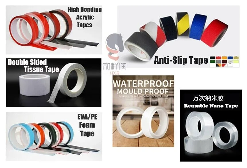 Clear Home Appliance Fiberglass Reinforced Packaging Filament Adhesive Tape