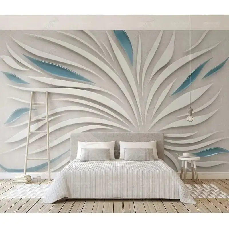 Textile Wall Covering Self Adhesive Wall Sticker Wall Paper 3D Wallpaper