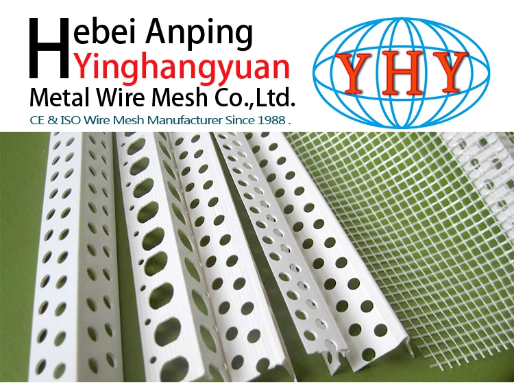 High Temperature Resistant PVC Corner Bead with Fiberglass Mesh