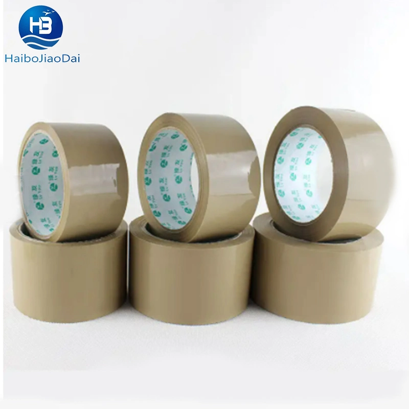 Silent Decorative Shipping OPP Fiberglass Packing Yellowish Transparent Super Clear Sellotape Tan Dark Colorful Buff Tape