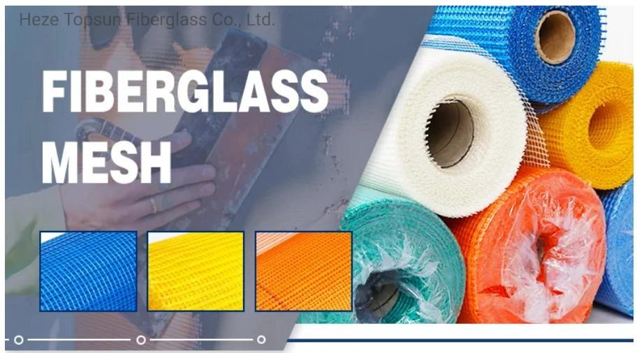 Asphalt Roofing Waterproof Glass Fiber Mesh 165GSM