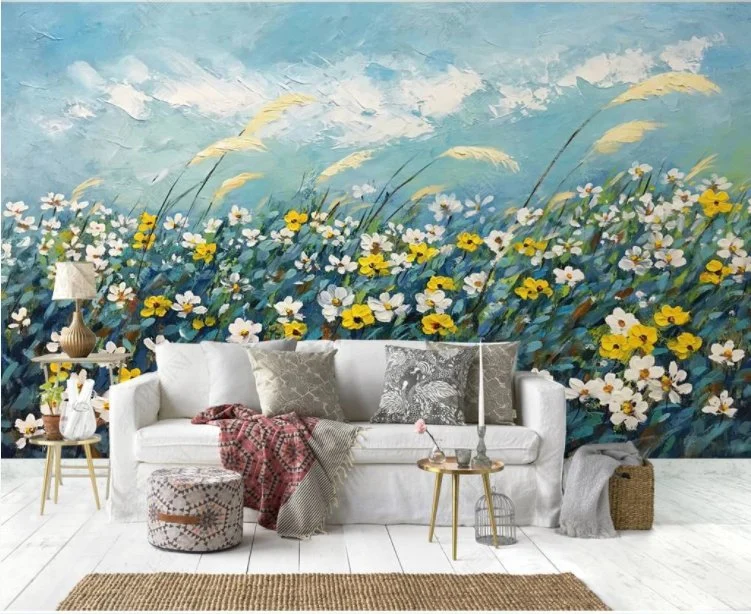 Wallpaper Rolls Wall Paper Mural Self Adhesive Wallpaper Vinyl for 3D Home Decoration