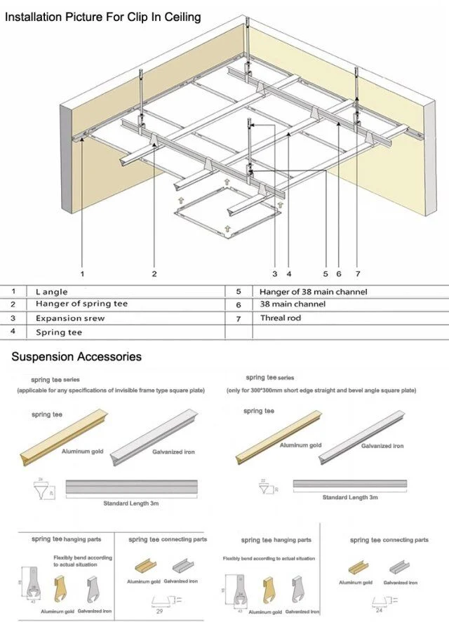 Plasterboard Color Glass Fiber Reinforced Gypsum Ceiling Tile