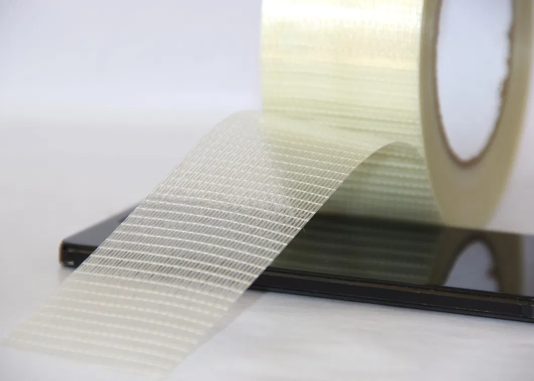 Strong Sticky Glass Fiber Reinforced Single Sided Adhesive Filament Tape for Stick The Weatherstrip