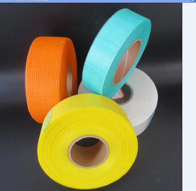 High Strength Laminated Fireproof Alkali Resistant Fibreglass Construction Fiberglass Mesh Tape Sticky