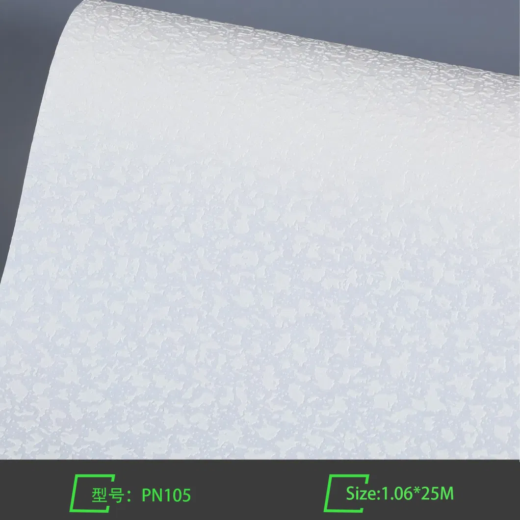 Fabric Grain Non-Woven Luxury White Textured Plain Vinyl Paintable Wallpaper