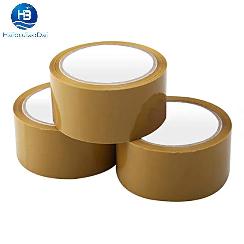 Silent Decorative Shipping OPP Fiberglass Packing Yellowish Transparent Super Clear Sellotape Tan Dark Colorful Buff Tape